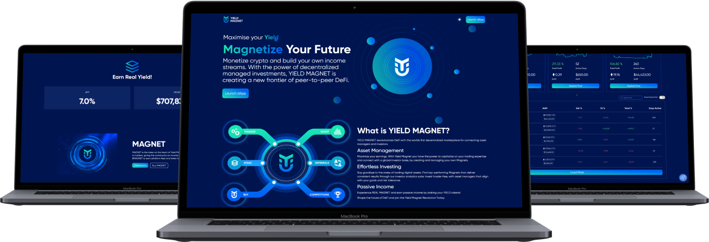 Yield Magnet - Decentralized Marketplace for DeFi
